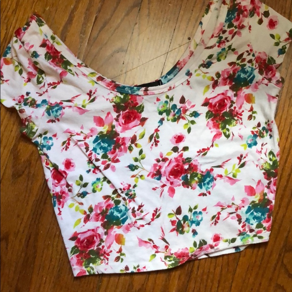 Floral Crop Top